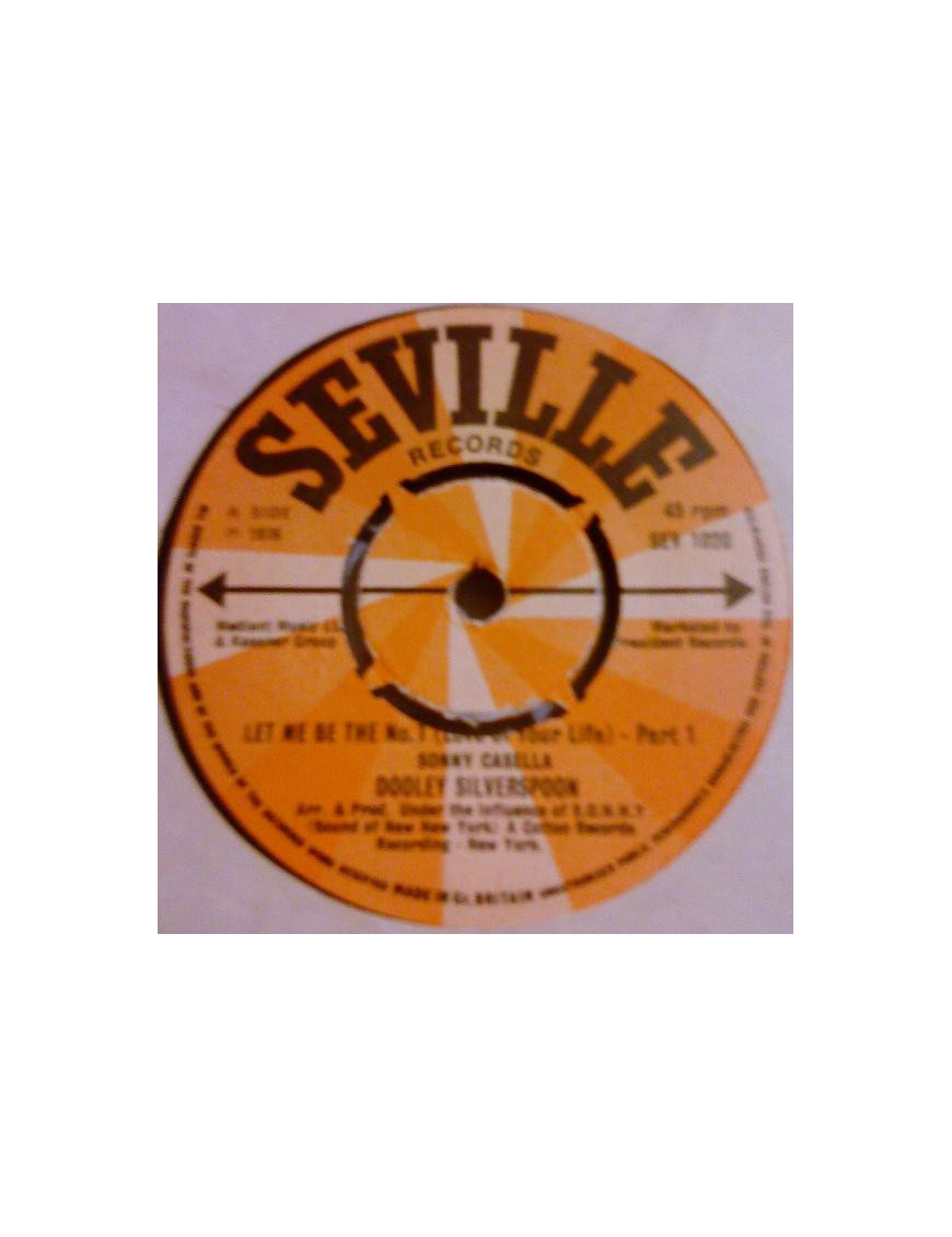 Laissez-moi être le n°1 (L'amour de votre vie) [Dooley Silverspoon] - Vinyle 7", 45 tr/min [product.brand] 1 - Shop I'm Jukebox 