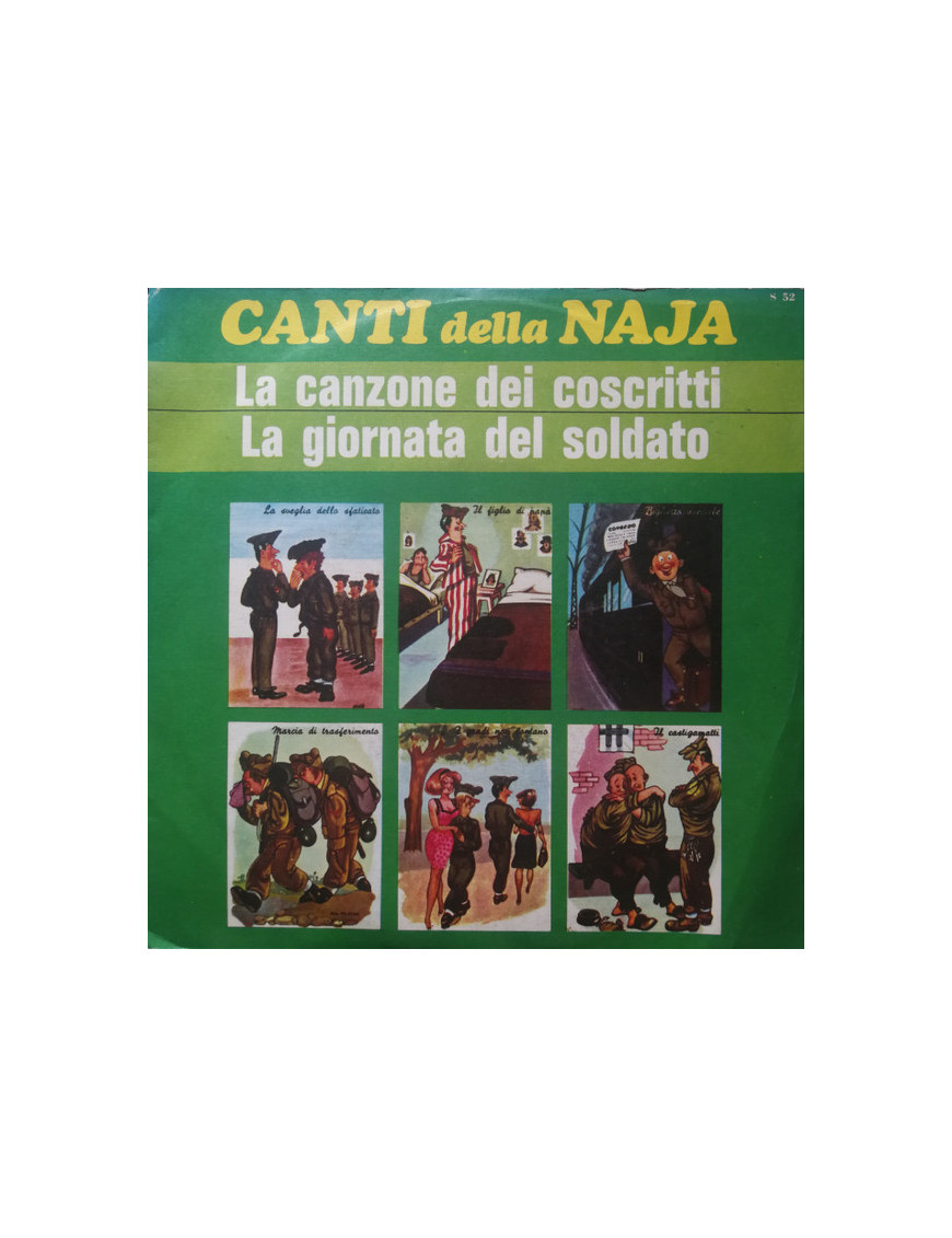 I Canti Della Naja [Fred Burba,...] - Vinyl 7", 45 RPM, Single