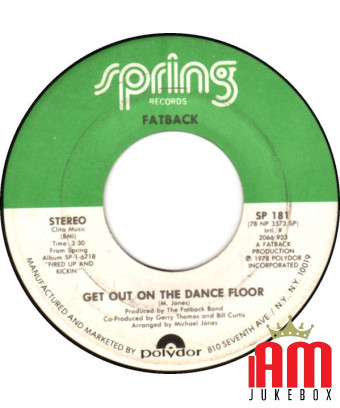 Geh raus auf die Tanzfläche I Like Girls [The Fatback Band] – Vinyl 7", 45 RPM, Single