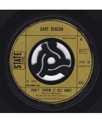 Ne jetez pas tout [Gary Benson] - Vinyle 7", Single, 45 tours [product.brand] 1 - Shop I'm Jukebox 