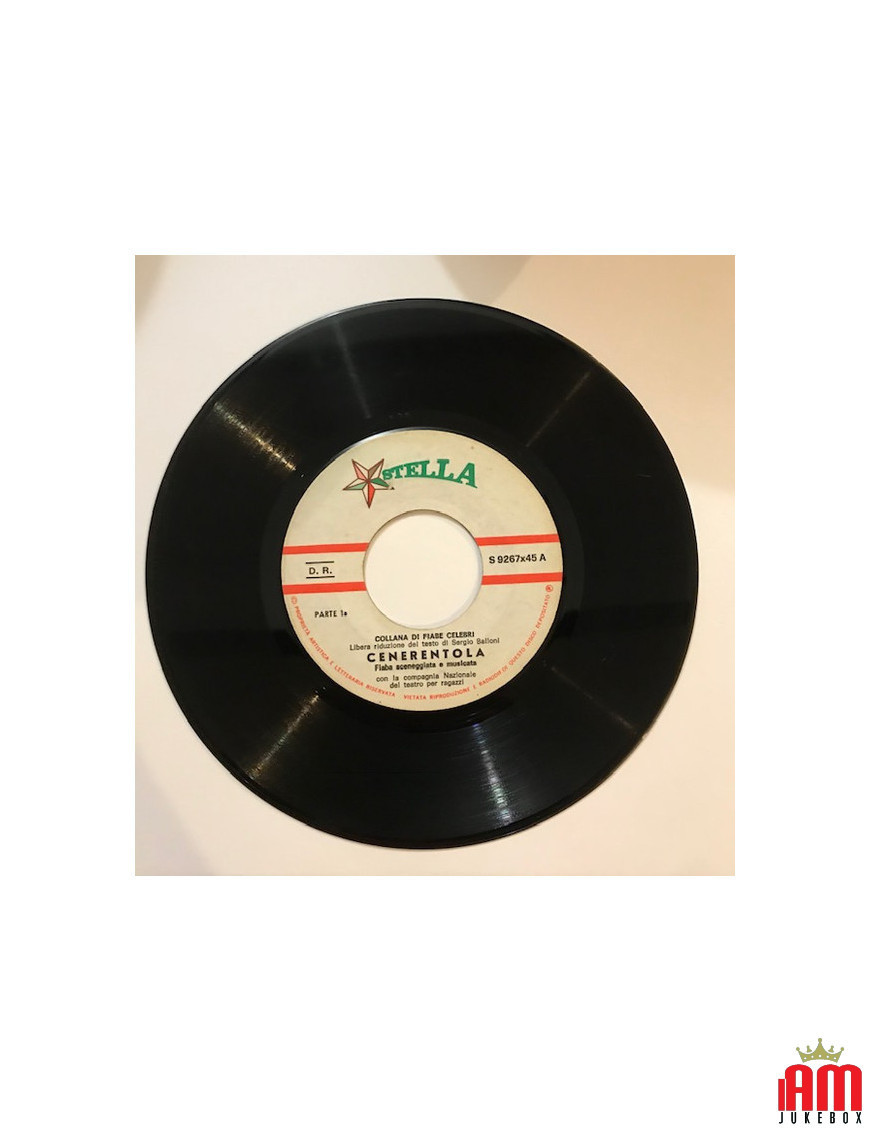 Cinderella [Compagnia Nazionale Del Teatro Per Ragazzi] – Vinyl 7", 45 RPM [product.brand] 1 - Shop I'm Jukebox 