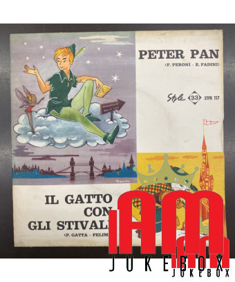 Der gestiefelte Kater, Peter Pan [Piera Gatta] – Vinyl 7", 45 RPM [product.brand] 1 - Shop I'm Jukebox 