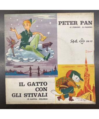Puss in Boots, Peter Pan [Piera Gatta] - Vinyl 7", 45 RPM