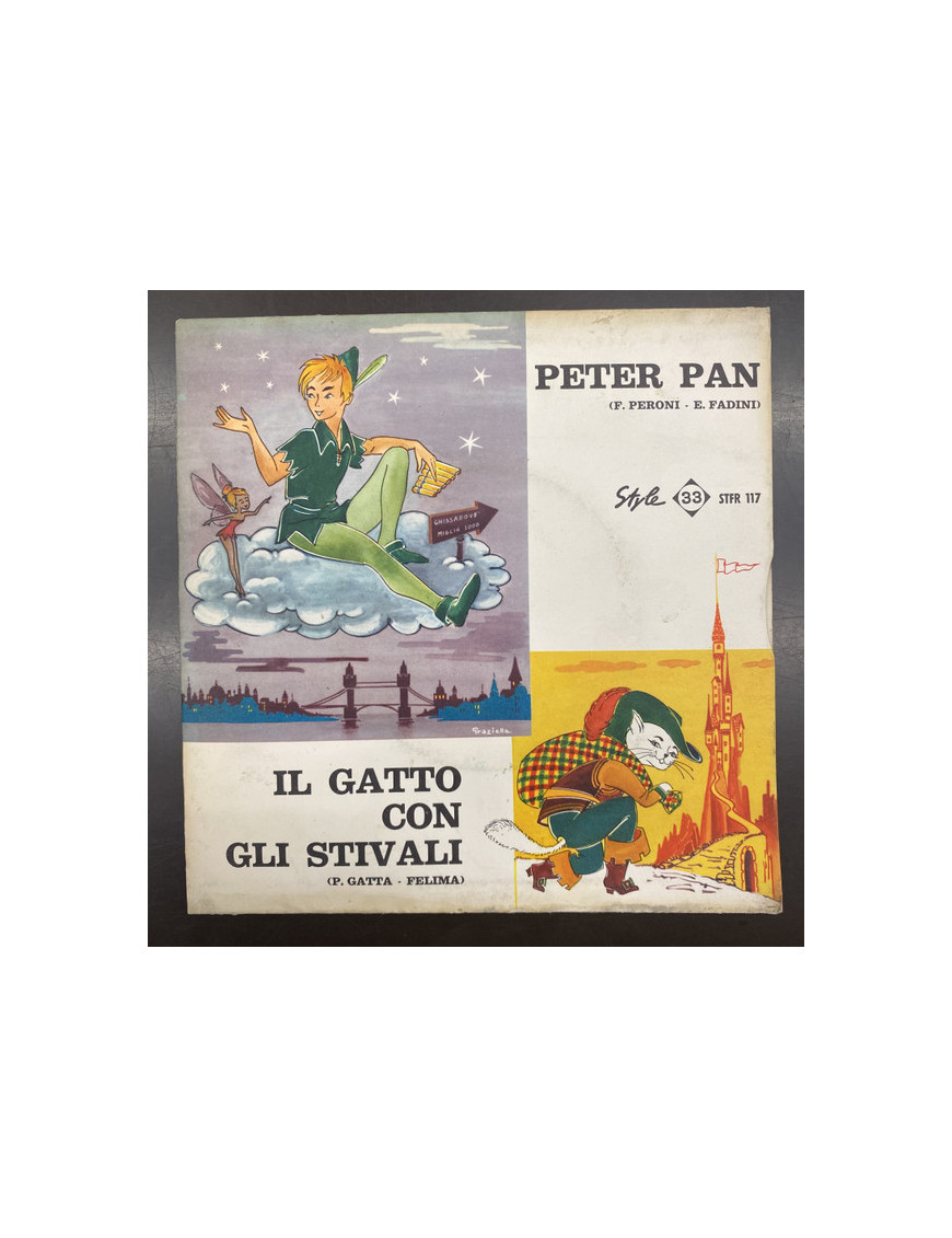 Der gestiefelte Kater, Peter Pan [Piera Gatta] – Vinyl 7", 45 RPM [product.brand] 1 - Shop I'm Jukebox 