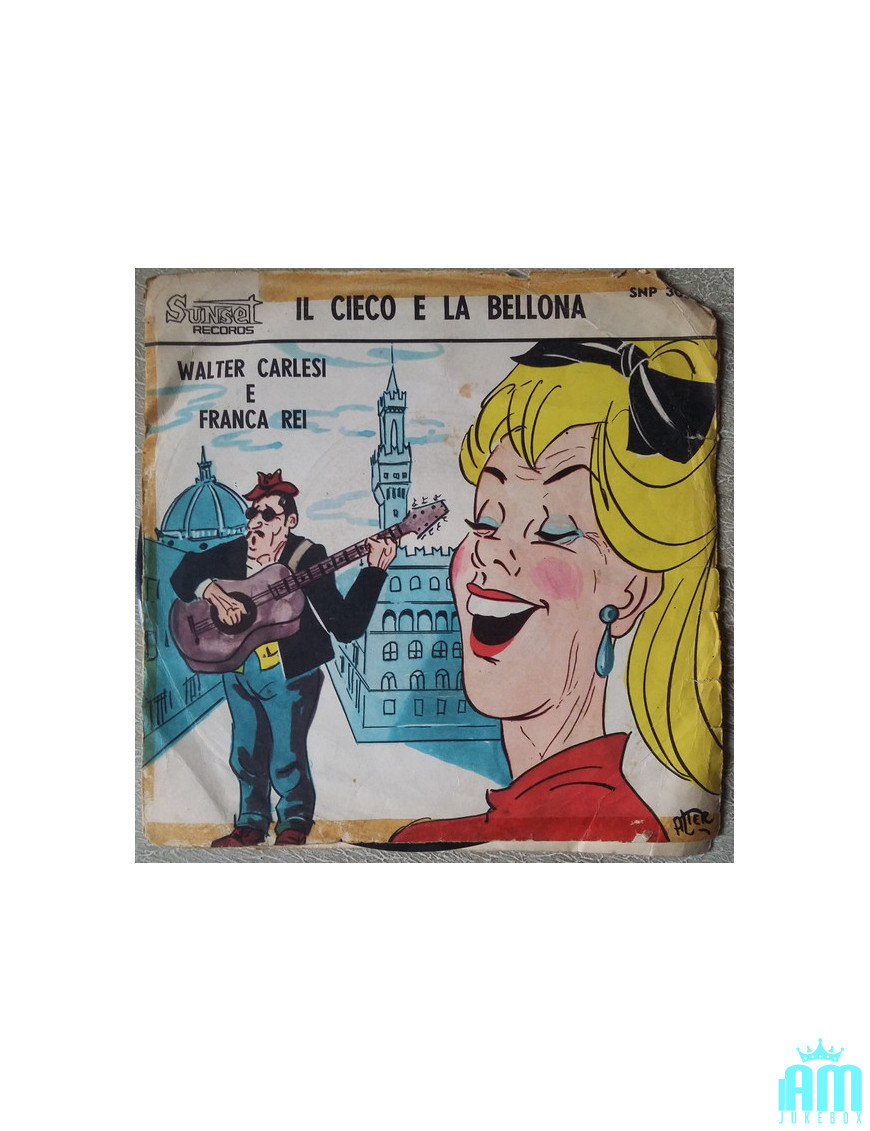 L'Aveugle et la Bellone [Walter Carlesi,...] - Vinyl 7", 45 RPM [product.brand] 1 - Shop I'm Jukebox 