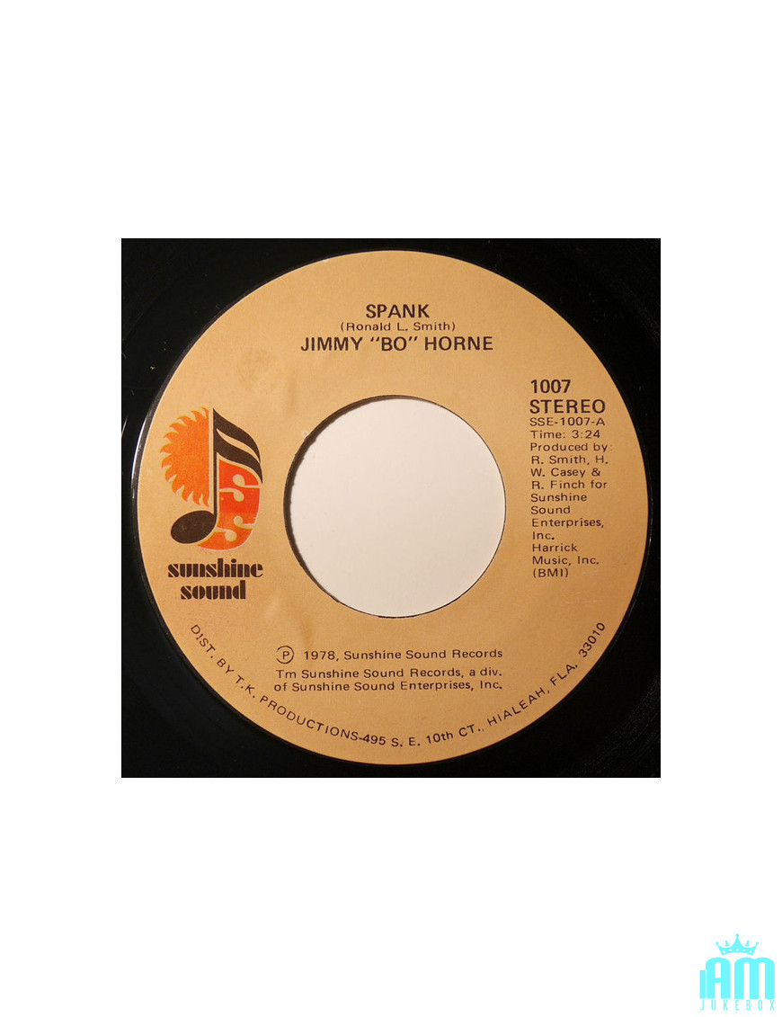 Spank [Jimmy "Bo" Horne] - Vinyle 7", 45 tours [product.brand] 1 - Shop I'm Jukebox 