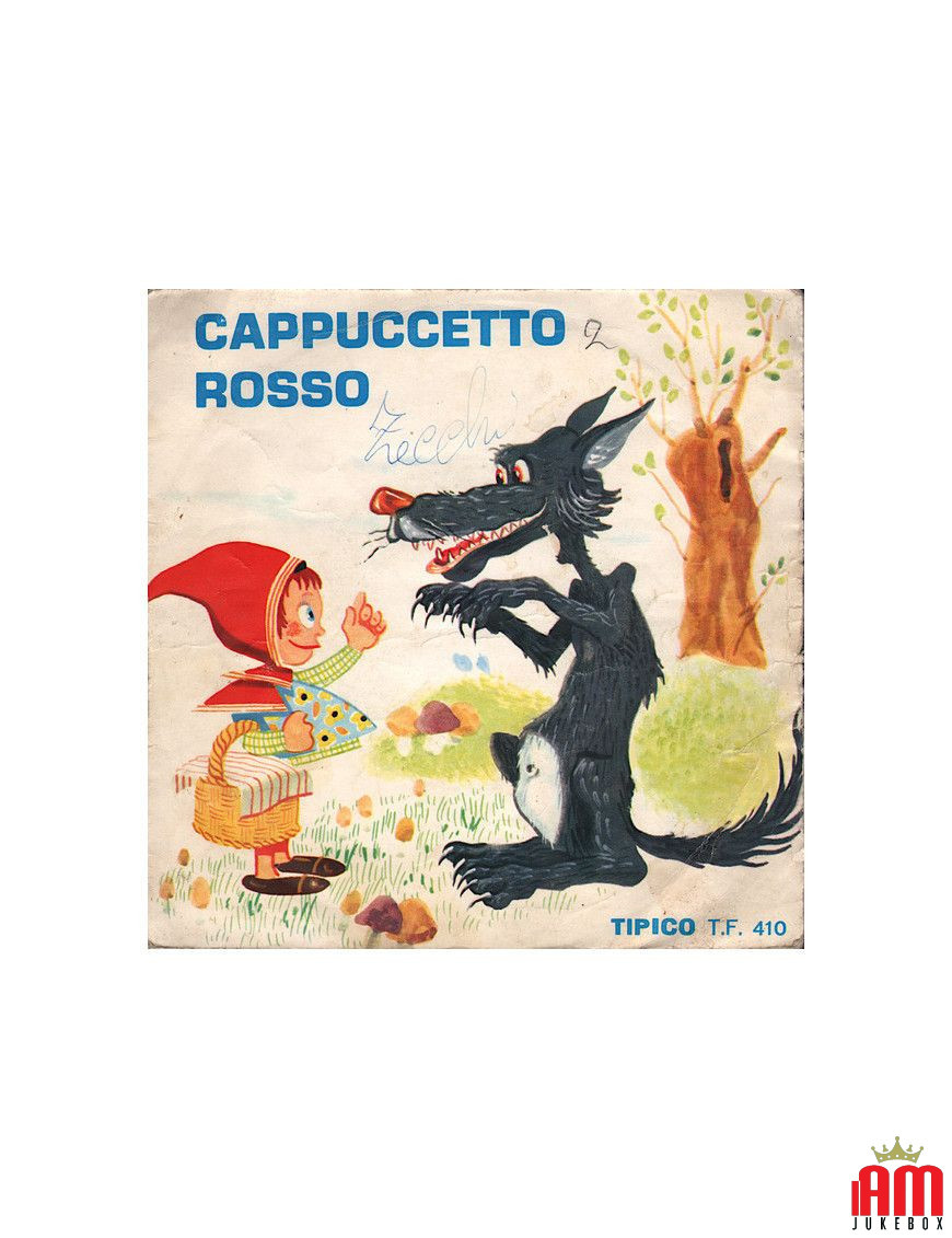 Cappuccetto Rosso [Achille Dolai] - Vinyl 7", 45 RPM [product.brand] 1 - Shop I'm Jukebox 