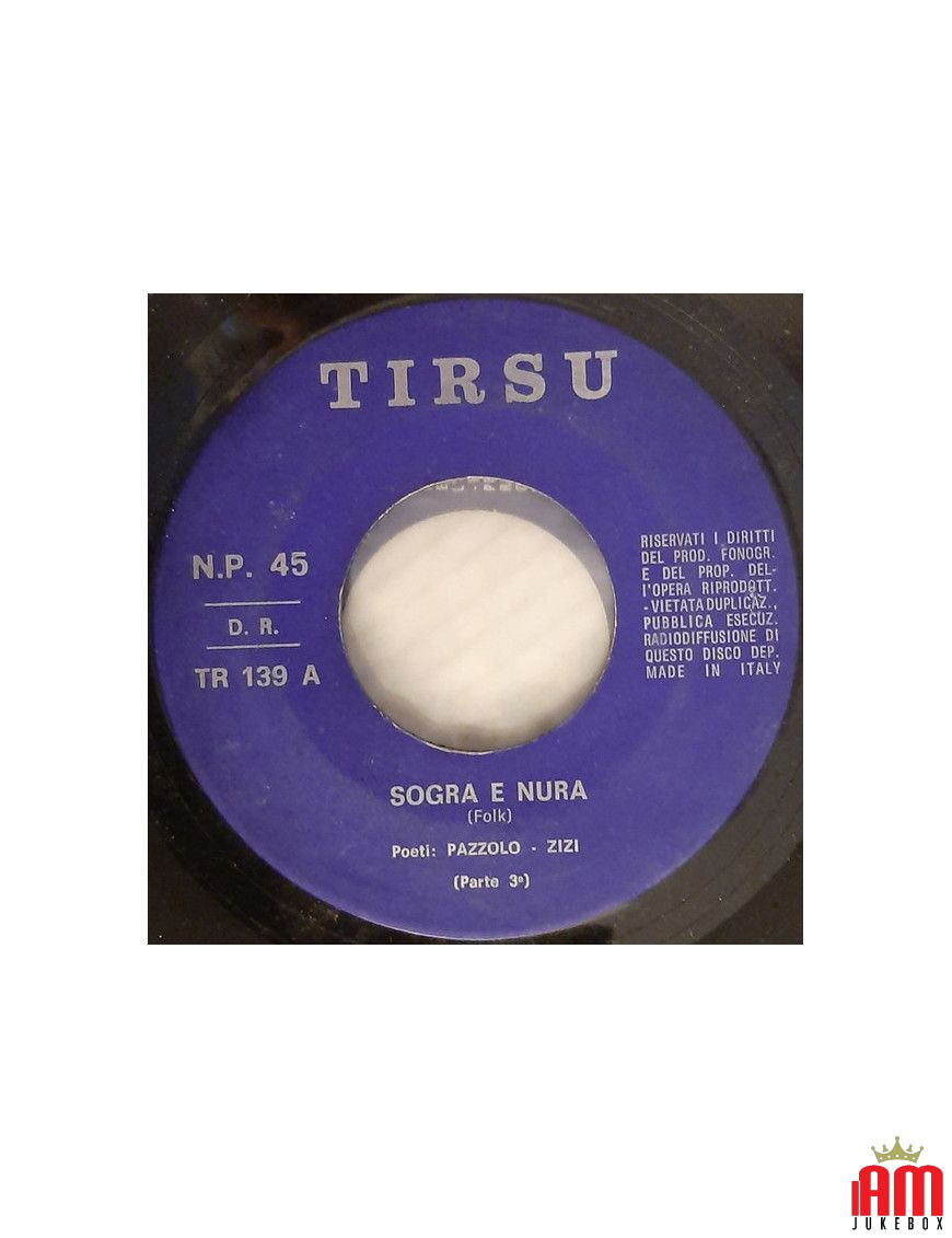 Sogra E Nura [Antonio Pazzola,...] - Vinyle 7", 45 TR/MIN [product.brand] 1 - Shop I'm Jukebox 