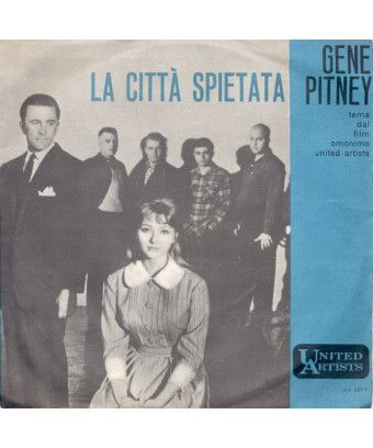 La Città Spietata [Gene Pitney] - Vinyl 7", 45 RPM, Single [product.brand] 1 - Shop I'm Jukebox 