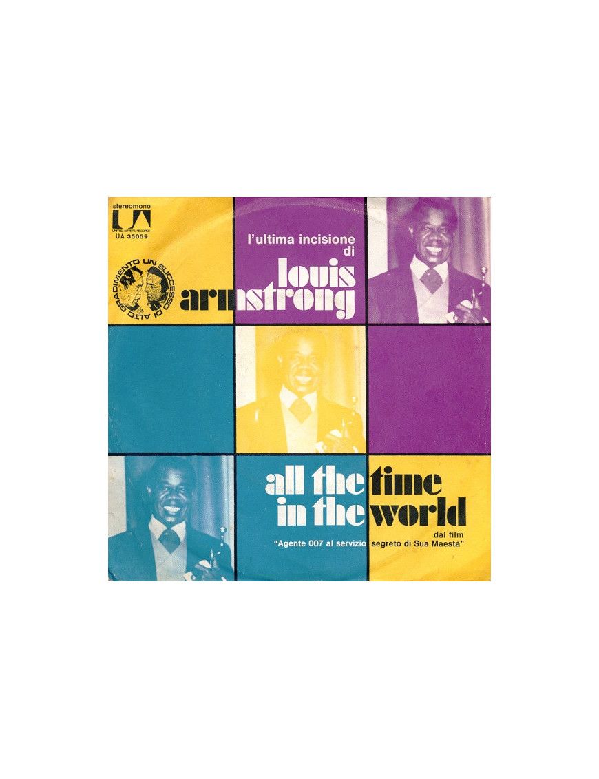 All The Time In The World [Louis Armstrong] - Vinyl 7", 45 RPM, Reissue, Stereo [product.brand] 1 - Shop I'm Jukebox 