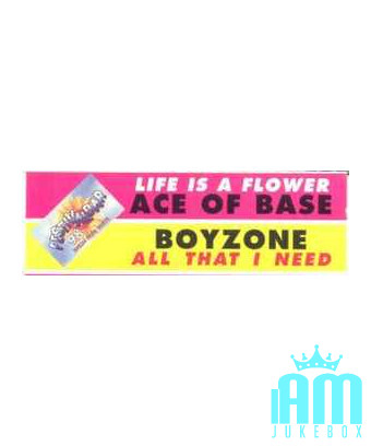 La vie est une fleur Tout ce dont j'ai besoin [Ace Of Base,...] - Vinyl 7", Jukebox, Promo [product.brand] 1 - Shop I'm Jukebox 