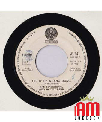 Giddy Up A Ding Dong Quelque chose à dire [The Sensational Alex Harvey Band,...] - Vinyl 7", 45 RPM, Promo [product.brand] 1 - S