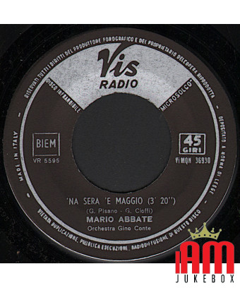 'Na Sera 'E Maggio [Mario Abbate (2)] - Vinyl 7", 45 RPM [product.brand] 1 - Shop I'm Jukebox 