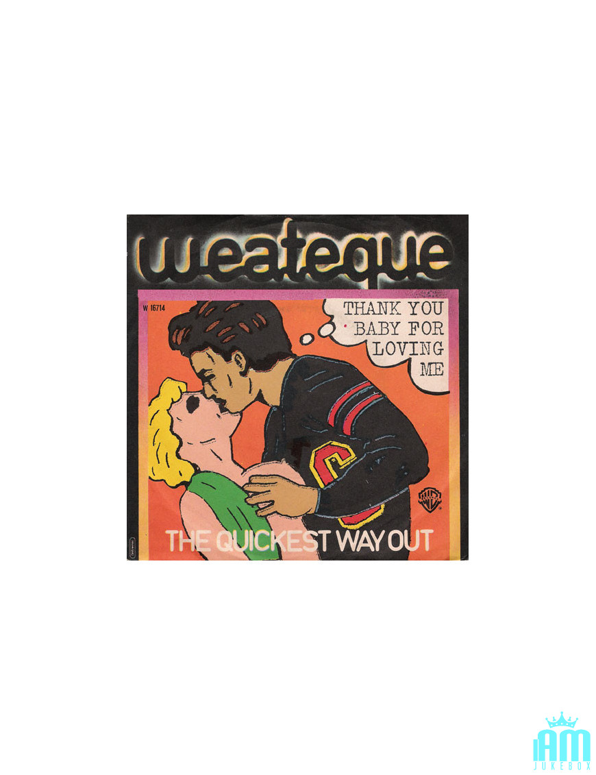 Thank You Baby For Loving Me [The Quickest Way Out] - Vinyl 7", 45 RPM [product.brand] 1 - Shop I'm Jukebox 