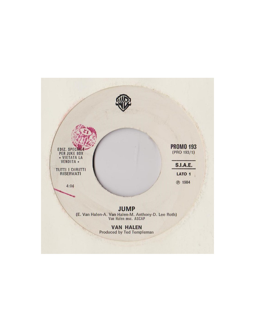 Jump   Big In Japan [Van Halen,...] - Vinyl 7", 45 RPM, Jukebox