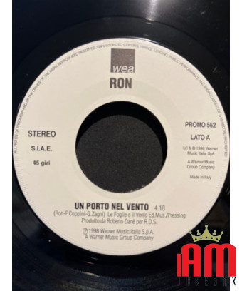 A Port in the Wind Only Like Me [Ron (16),...] – Vinyl 7", 45 RPM, Promo