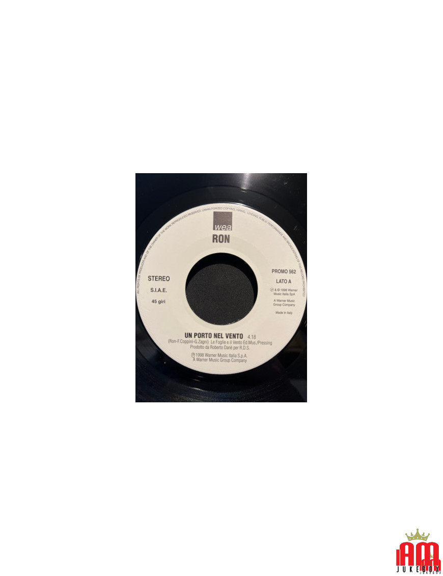 A Port in the Wind Only Like Me [Ron (16),...] - Vinyl 7", 45 RPM, Promo [product.brand] 1 - Shop I'm Jukebox 