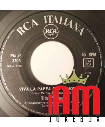 Viva La Pappa Col Pomodoro [Rita Pavone] – Vinyl 7", 45 RPM [product.brand] 1 - Shop I'm Jukebox 