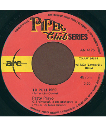 Tripoli 1969 [Patty Pravo]...