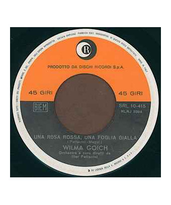 In Un Fiore [Wilma Goich] - Vinyl 7", 45 RPM