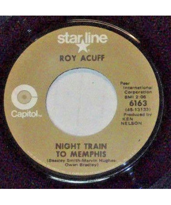 The Wreck On The Highway   Night Train To Memphis [Roy Acuff] - Vinyl 7", 45 RPM, Reissue