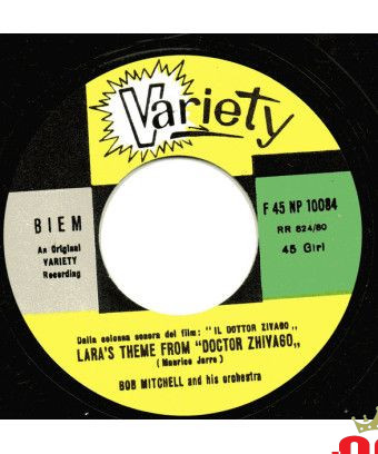 Lara's Theme From "Doctor Zhivago" Beyond the Night [Bob Mitchell And His Orchestra] - Vinyl 7", 45 RPM [product.brand] 1 - Shop