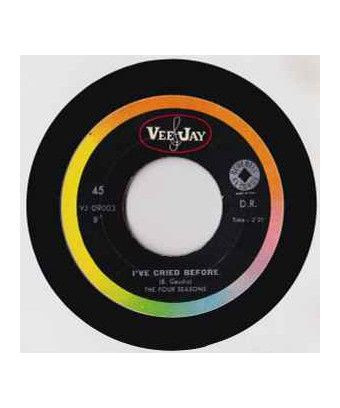 Sherry J'ai pleuré avant [The Four Seasons] - Vinyle 7", 45 tours [product.brand] 1 - Shop I'm Jukebox 