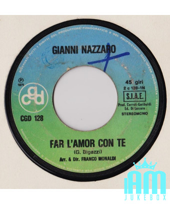 Making Love With You Miracle Of Love [Gianni Nazzaro] – Vinyl 7", 45 RPM [product.brand] 1 - Shop I'm Jukebox 