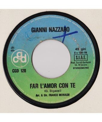 Faire l'amour avec toi Miracle Of Love [Gianni Nazzaro] - Vinyl 7", 45 RPM [product.brand] 1 - Shop I'm Jukebox 