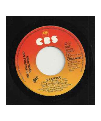 All Of You [Julio Iglesias,...] - Vinyl 7", 45 RPM, Single, Stereo [product.brand] 1 - Shop I'm Jukebox 