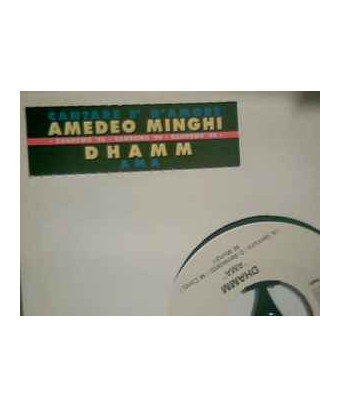 Ama   Cantare E' D'Amore [Dhamm,...] - Vinyl 7", 45 RPM, Jukebox, Promo