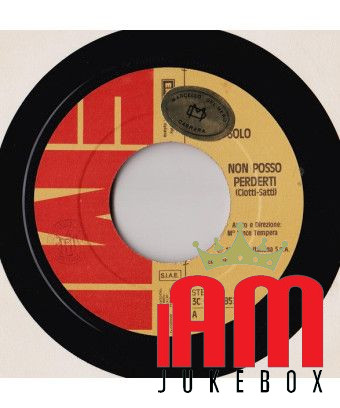 I Can't Lose You [Bobby Solo] - Vinyl 7", 45 RPM, Stereo [product.brand] 1 - Shop I'm Jukebox 