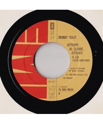 Non Posso Perderti [Bobby Solo] - Vinyl 7", 45 RPM, Stereo [product.brand] 1 - Shop I'm Jukebox 