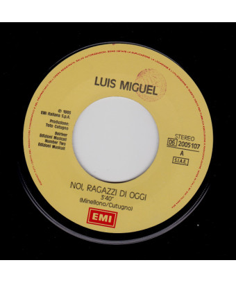 Noi, Ragazzi Di Oggi Il Cielo [Luis Miguel] - Vinyl 7", 45 RPM, Single [product.brand] 1 - Shop I'm Jukebox 