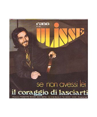 Se Non Avessi Lei [Ulisse (2)] - Vinyl 7", 45 RPM [product.brand] 1 - Shop I'm Jukebox 