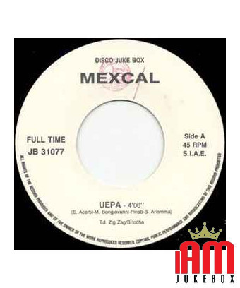 UEPA Lover [Mexcal,...] – Vinyl 7", 45 RPM, Jukebox [product.brand] 1 - Shop I'm Jukebox 