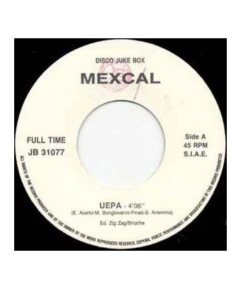 UEPA Lover [Mexcal,...] - Vinyle 7", 45 RPM, Jukebox [product.brand] 1 - Shop I'm Jukebox 