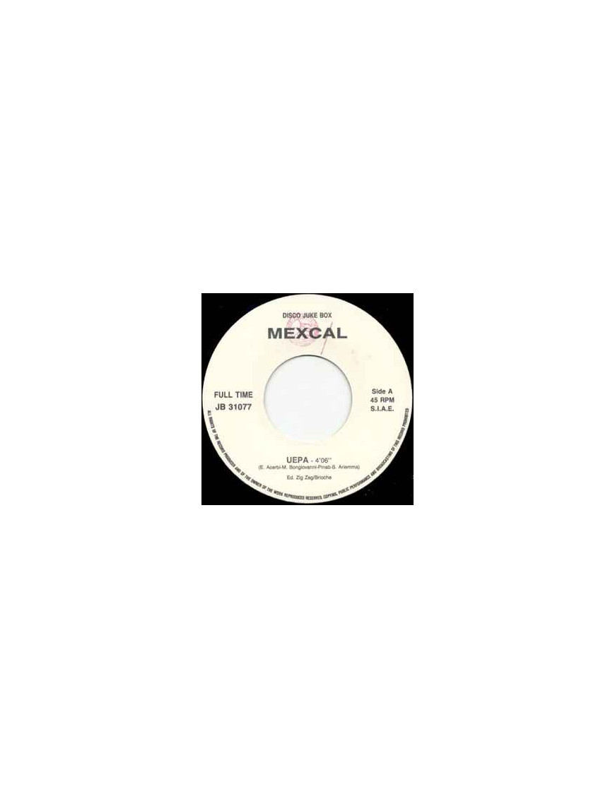 UEPA Lover [Mexcal,...] – Vinyl 7", 45 RPM, Jukebox [product.brand] 1 - Shop I'm Jukebox 
