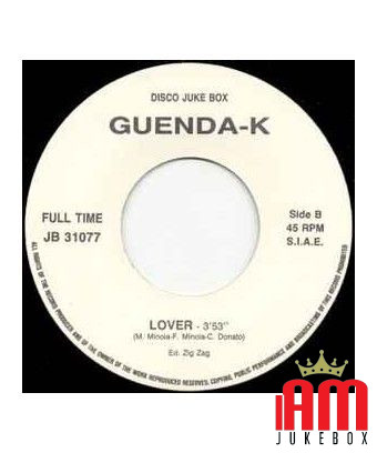 UEPA Lover [Mexcal,...] - Vinyle 7", 45 RPM, Jukebox [product.brand] 1 - Shop I'm Jukebox 