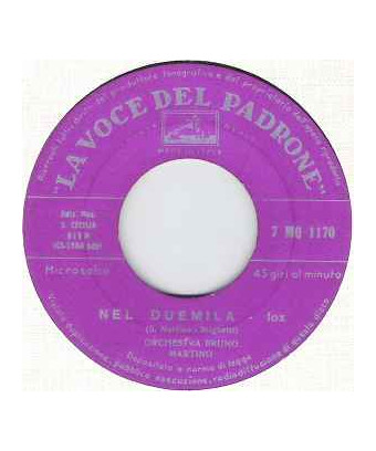 Kiss Me, Kiss Me Nel Duemila [Orchestra Bruno Martino] - Vinyl 7", 45 RPM [product.brand] 1 - Shop I'm Jukebox 