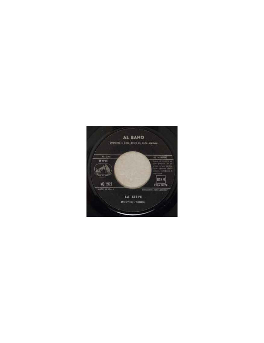 La Siepe  [Al Bano Carrisi] - Vinyl 7", 45 RPM, Single
