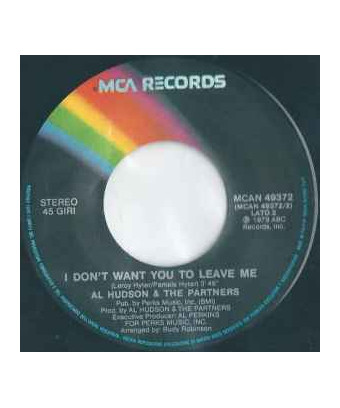 You Can Do It [Al Hudson & The Partners] - Vinyl 7", 45 RPM