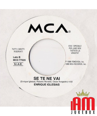 Born Free If You Ne Vai [Velasco (4),...] – Vinyl 7", 45 RPM, Jukebox