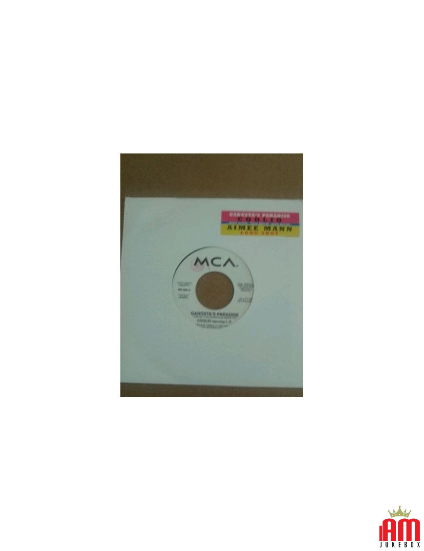 Gangsta's Paradise Long Shot [Coolio,...] - Vinyle 7", 45 RPM, Promo [product.brand] 1 - Shop I'm Jukebox 