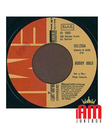 Jealousy [Bobby Solo] – Vinyl 7", 45 RPM [product.brand] 1 - Shop I'm Jukebox 