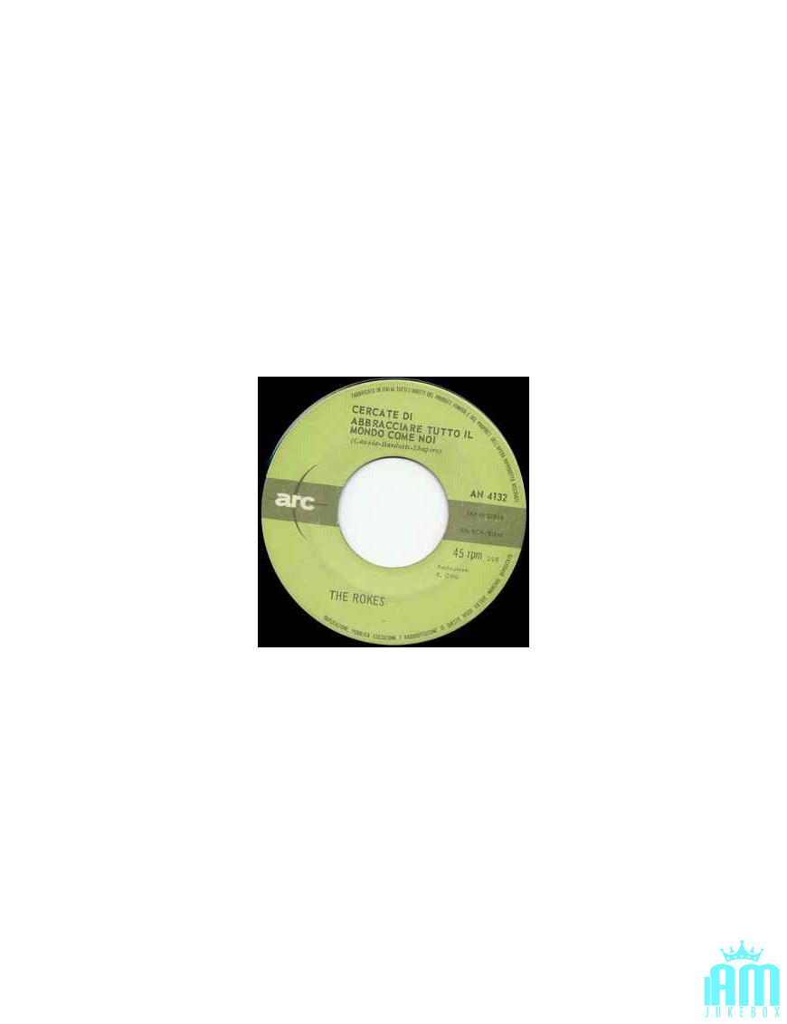 Versuchen Sie, die ganze Welt wie wir zu umarmen [The Rokes] – Vinyl 7", 45 RPM, Mono [product.brand] 1 - Shop I'm Jukebox 