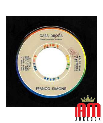 Dear Droga [Franco Simone] - Vinyle 7", 45 RPM, Stéréo [product.brand] 1 - Shop I'm Jukebox 