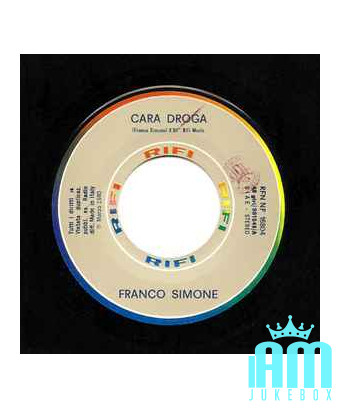 Dear Droga [Franco Simone] – Vinyl 7", 45 RPM, Stereo [product.brand] 1 - Shop I'm Jukebox 