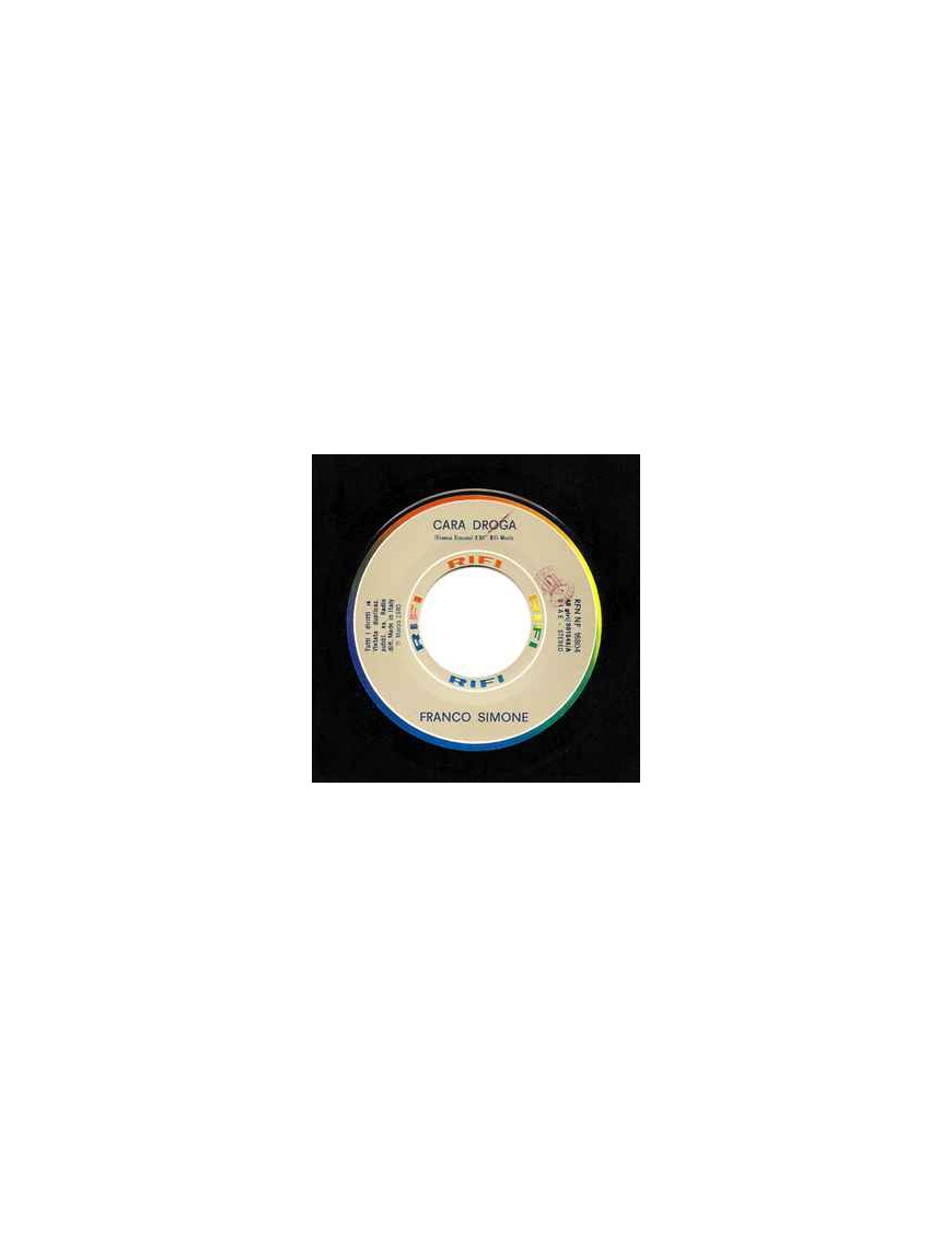 Cara Droga [Franco Simone] - Vinyl 7", 45 RPM, Stereo