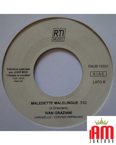 La Mer Calme du Soir Malelingue Maudite [Andrea Bocelli,...] - Vinyl 7", 45 RPM, Jukebox [product.brand] 1 - Shop I'm Jukebox 